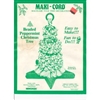 Beaded Peppermint Christmas Tree