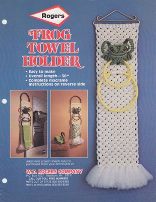 Frog Towel Holder