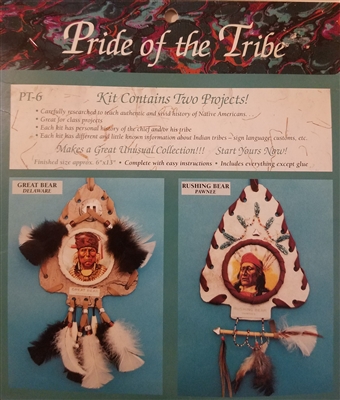 Pride of the Tribe (Great Bear & Rushing Bear) Southwest Craft Project Kit