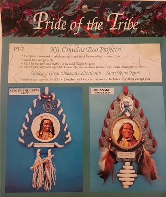 Pride of the Tribe (King of the Crows & Big Snake) Southwest Craft Project Kit