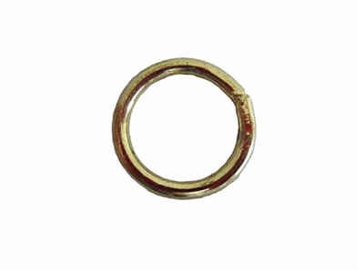 1" Brass Ring for macrame and craft projects