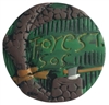 "Forest SOS" Round Medallion Craft Accent