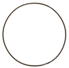 9" Steel Ring for macrame and craft projects
