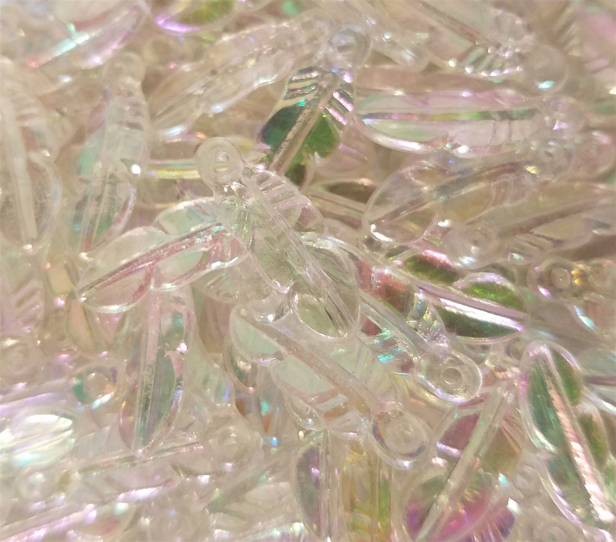 Large Sugared Gum Drop Plastic Beads, 50 ct Bag