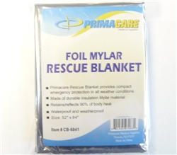 22971 Mylar Silver Emergency Blanket
