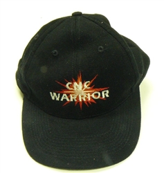 24540 CNC Warrior Black Sunburst Hat