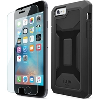 iLuv AI6SDROAXBK DropArmor X Phone Case For iPhone 6/6S