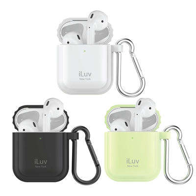 iLuv Airpods 1 vs 2 Case Silicone Protective Skin