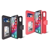 iLuv Wallet Case w/Detachable Durable Hardshell Case for iPhone XR