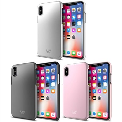 iLuv AIXMETF Protective Triple Layer Hardshell Case for iPhone X