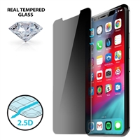 iLuv AIXP25DTEMF 2.5D Privacy Tempered Glass for iPhone Xs Max