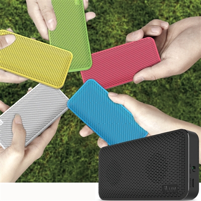 iLuv AUDMINI Aud Mini Slim Portable Bluetooth Speaker