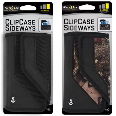 Nite-Ize CCSXL-03 Clip Case Sideways X-Large, Black or Mossy Oak