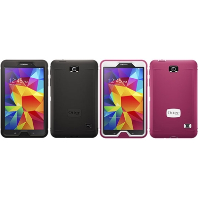 OtterBox Defender Series Galaxy Tab 4 8", Black/Black-White/Peony Pink