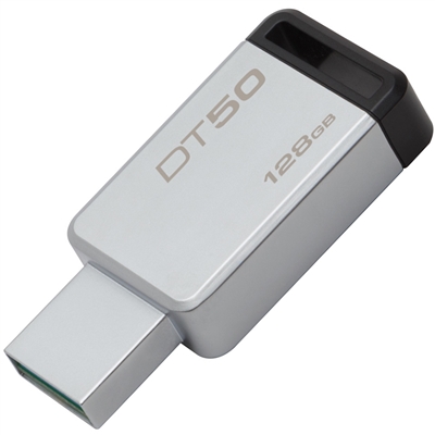 Kingston DT50/128GB 128GB USB 3.0 DataTraveler 50 (Metal/Black)
