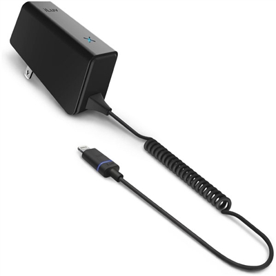 iLuv IAD1517BLK Lightning Wall Charger with Lightning Cable