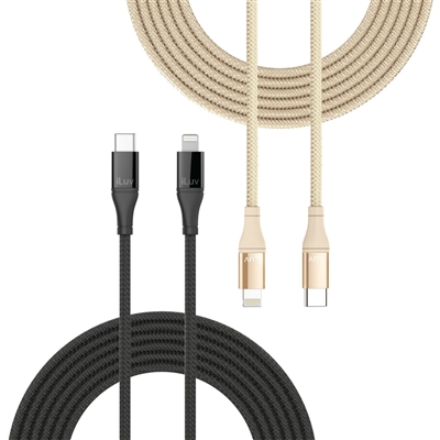 iLuv ICB276 Lightning to USB-C Cable (6ft)