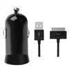 iLuv Micro-Size USB Car Charger with iPad/iPod/iPhone Cable