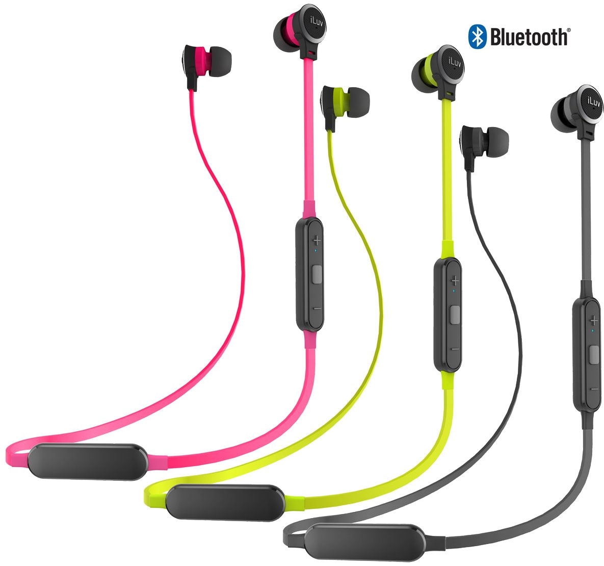 iLuv NEONAIR2 Neon Sound Air 2 Bluetooth In-Ear Earphones