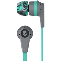 Skullcandy S2IKJY-528 Ink'd 2 Earbud w/Mic (Gray/Mint/Gray)