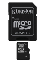 Kingston SDC4/8GB 8GB microSDHC Class 4 Flash Card