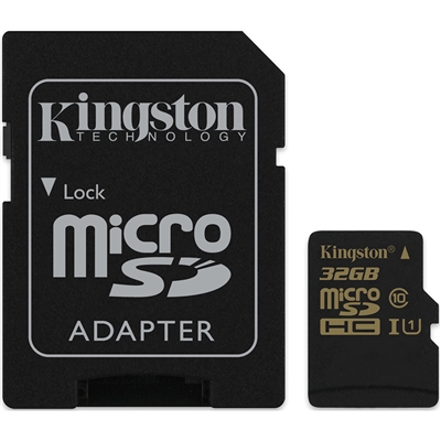Kingston SDCA10/32GB 32GB microSDHC Class 10 Card