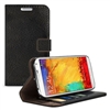 iLuv SN3DIARBK Diary Premium Wallet Case with Stand For GALAXY Note 3