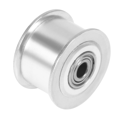 5mm Bore 6mm GT2 Belt Smooth Idler Pulley Aluminum W/Bearing for 3D Printerâ€‹