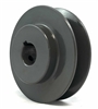 AK27 3/4" Sheave Solid Pulley with OD 2.7" inch ID 3/4" Inch use for V-belts class A 4L,  AK2734