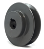 AK40-1" Bore Solid Sheave Pulley with 3.95" OD One Groove Pulley AK40  for V-belts size 4L, A, AX,   AK40 ( OD 4" -  ID : 1" )