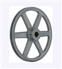AK81 3/4" Bore Cast Iron Pulley for V-belt  size 3L, 4L OD 7.95" (8") One Groove