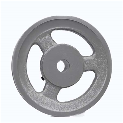 BK60-1/2" Inch Bore Solid Pulley with  OD 6" for V-belts cast iron size 4L, 5L