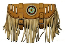 Small Navajo Style Tool Bag with Fringe