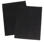 Suede sheet with industrial-strength adhesive backing