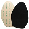 Suede soles with super-strong adhesive backing