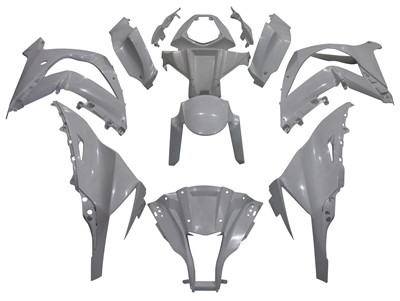 Unpainted fairing kit for Kawasaki ZX-10 2011-2013 19 PCS