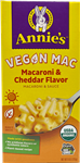 Annie's - Vegan Mac - Macaroni & Cheddar Flavor