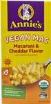 Annie's - Vegan Mac - Macaroni & Cheddar Flavor