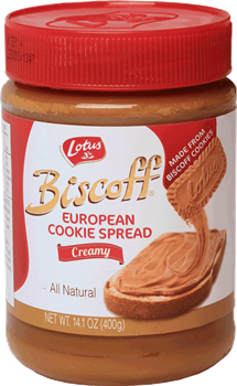 Biscoff European Cookie Spread - Creamy 14.1 oz Jar