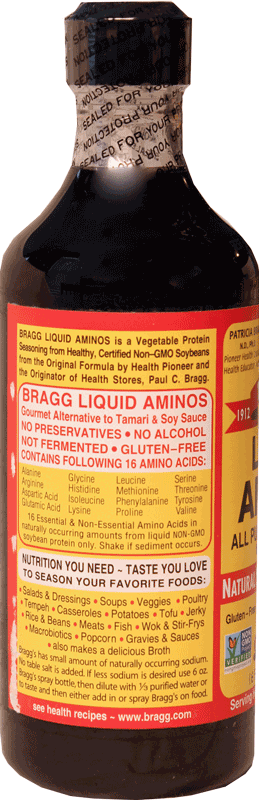 Aminos Liquid, 16 oz., Bragg