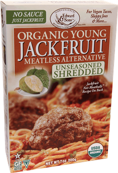 Edward and Sons - Organic Young Jackfruit - Unseasoned Shredded