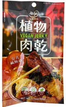 Hoya - Vegan Jerky - Popcorn Chicken Flavor