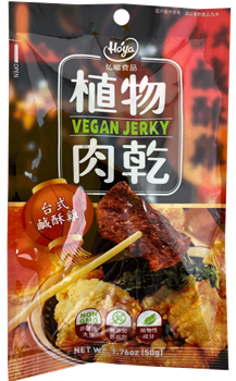 Hoya - Vegan Jerky - Popcorn Chicken Flavor