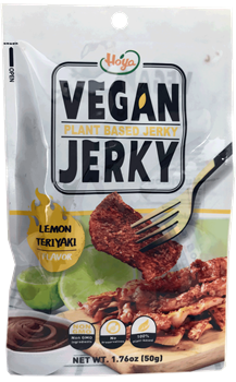 Hoya - Vegan Jerky - Lemon Teriyaki Flavor