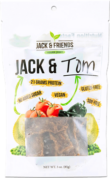 Jack & Friends Vegan Jerky - Jack & Tom