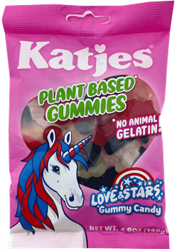 Katjes - Plant Based Gummies - Love & Stars