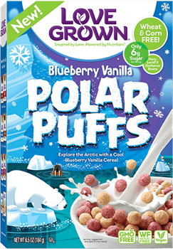 Love Grown - Polar Puffs - Kids Cereal