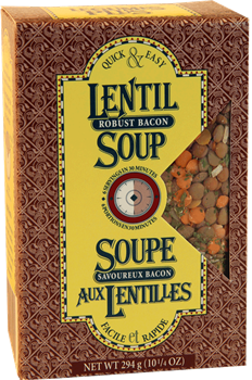 Legumes Plus - Robust Bacon Lentil Soup