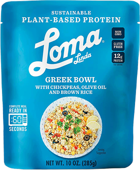 Loma Blue - Vegan Complete Meal - Greek Bowl