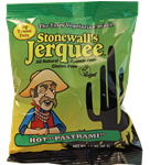 Lumen Soy Foods Stonewall's Hot "Pastrami" Vegan Jerquee - 1.5oz package